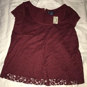 Red American Eagle Shirt